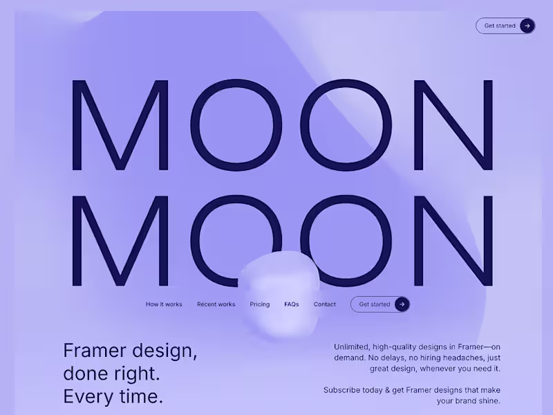 Cover image for 👩‍💻🎨🗓️ Monthly Framer & Design Retainer with Sian