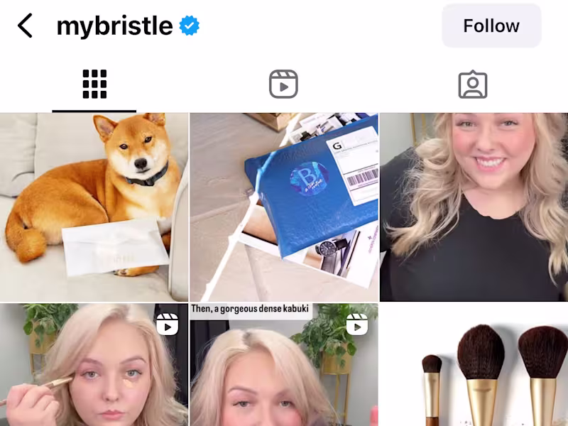 Cover image for UGC Reels for Makeup Brush Brand – Demo & Review