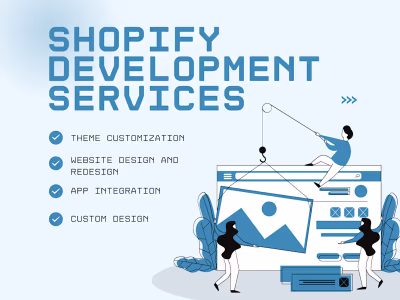 Cover image for Shopify Store Design & Redesign