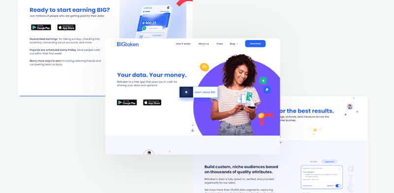 Cover image for BIGtoken Website