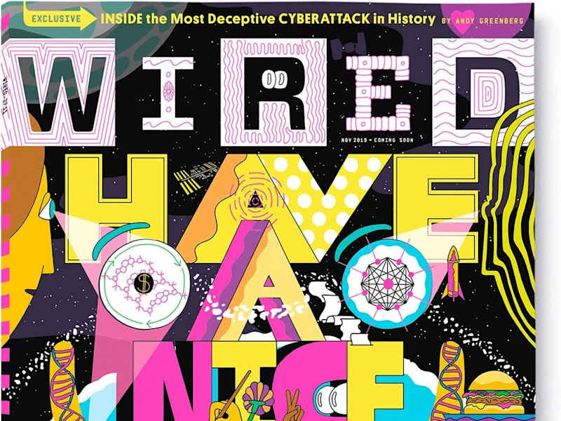 Cover image for Artwork for WIRED Magazine November Issue 2019