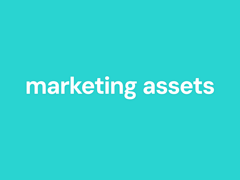 Cover image for Marketing Assets
