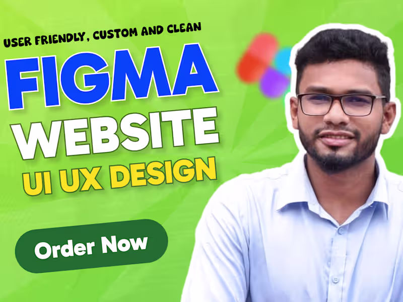 Cover image for I will do figma UI UX design & landing page design for founders