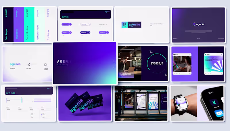 Cover image for AGENIE - Brand Identity