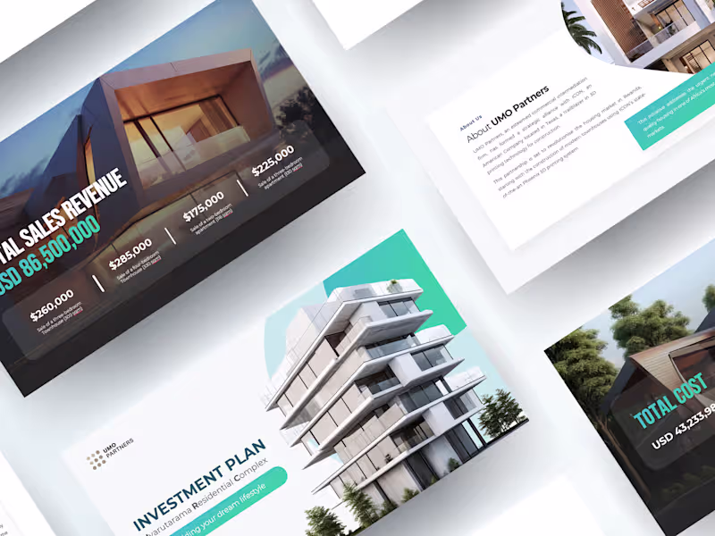 Cover image for Creative Pitch Deck & Business Presentation To Impress Investors