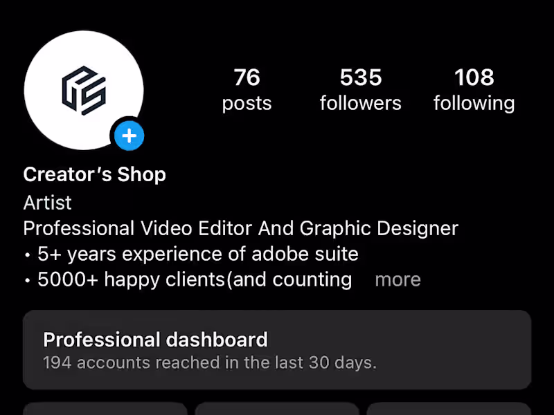 Cover image for I’m professional shorts video editor