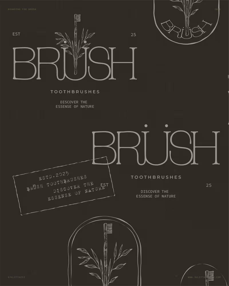 Cover image for Logo Design for BRUSH a sustainable bamboo toothbrush brand