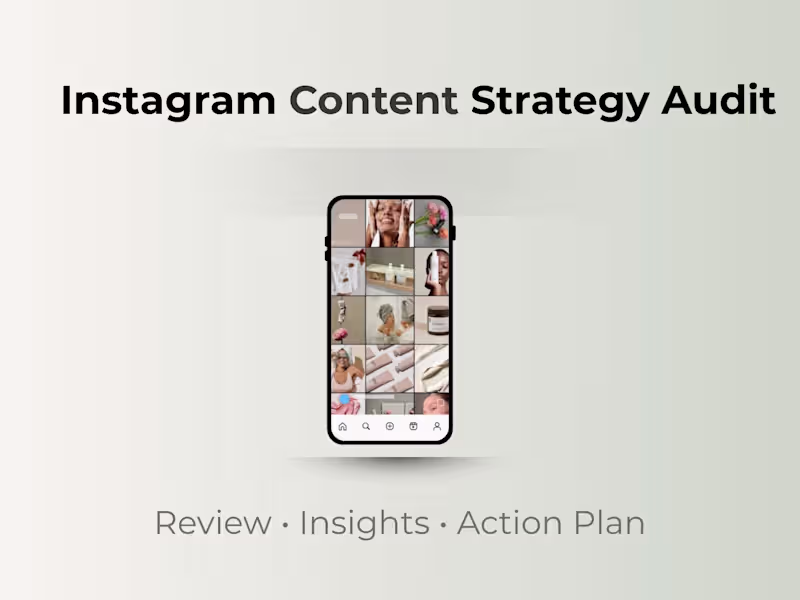 Cover image for Instagram Content Strategy Audit