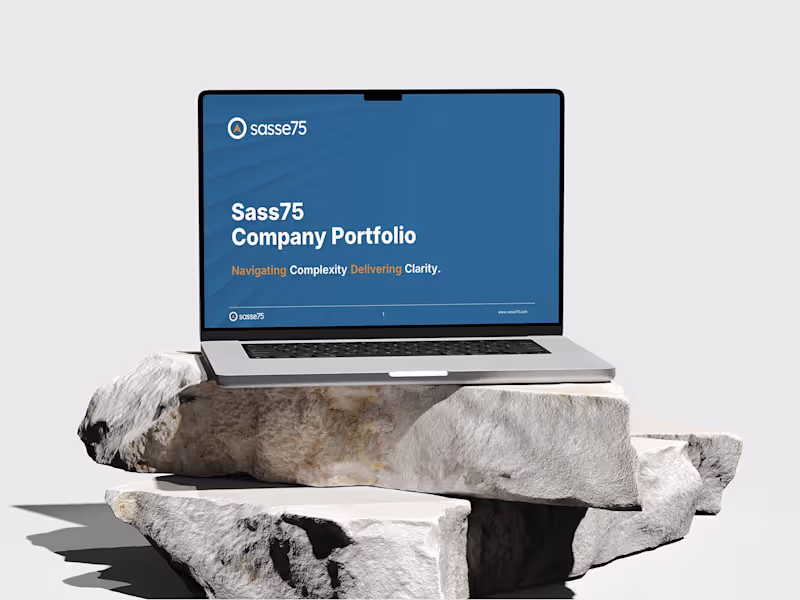 Cover image for Portfolio Presentation Design Development for Sasse75