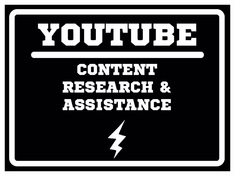 Cover image for Youtube Content Reasearch & Assistant