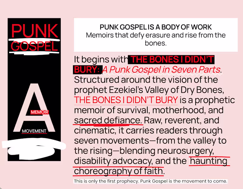 Cover image for Punk Gospel Press — Visual & Narrative Brand Direction