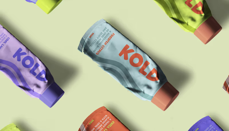 Cover image for Kold Toothpaste | Brand Identity