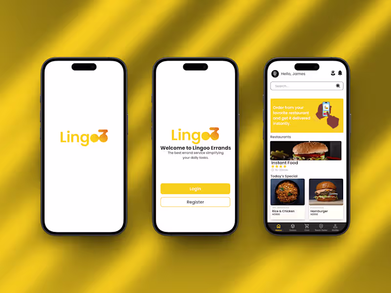 Cover image for Lingoo Errands App(Highlight)