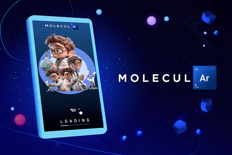 Cover image for Molecular (AR Interactive Chemistry Book) 