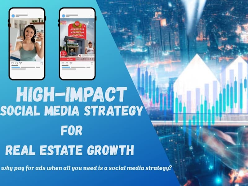 Cover image for Real Estate Social Media Strategy for Organic Growth