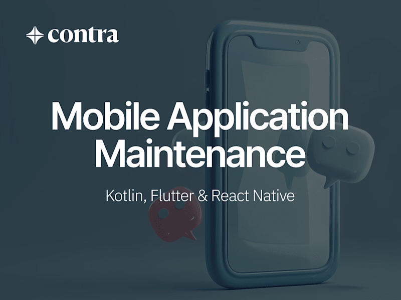 Cover image for Mobile Application Maintenance