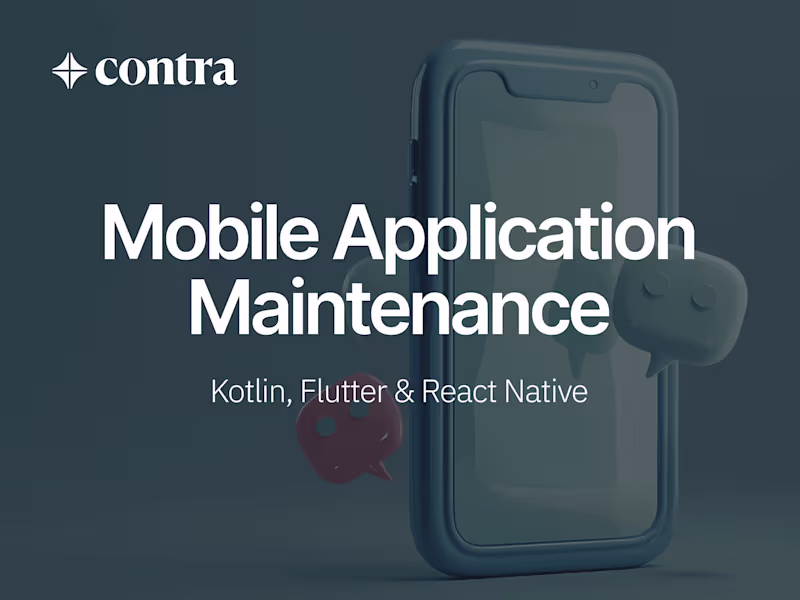 Cover image for Mobile Application Maintenance