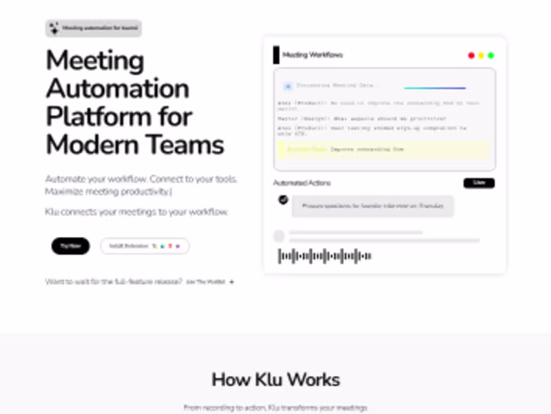 Cover image for Klu.so