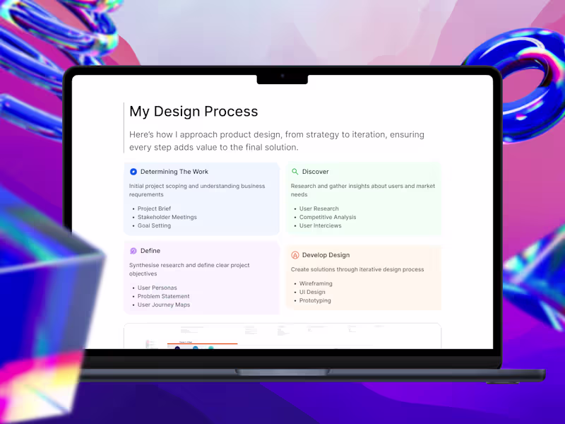 Cover image for Gil Verner Website Design Process Redesign