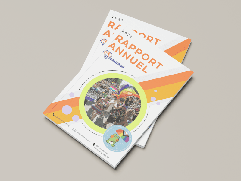 Cover image for Non-profit Organization Annual Report