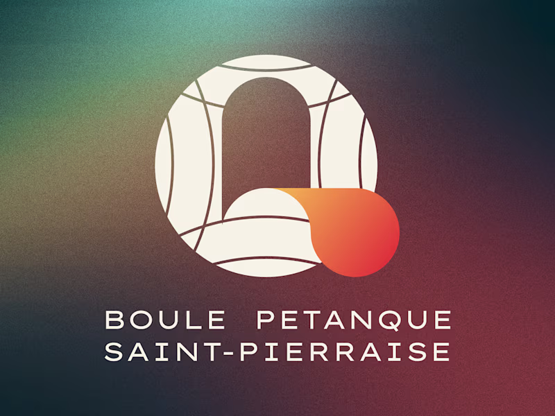 Cover image for Recent Rebranding for a local Pétanque Association.