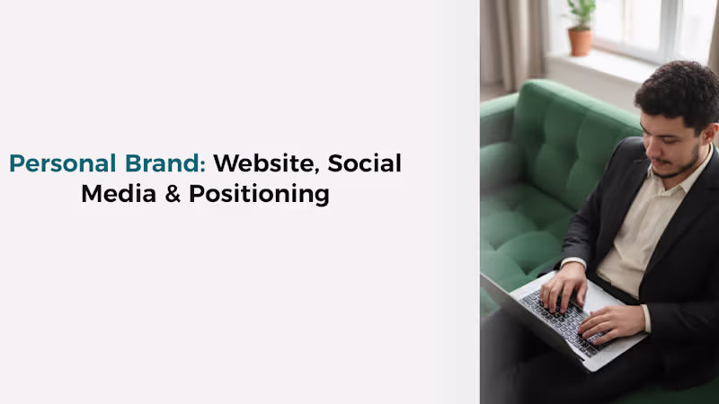 Cover image for Personal Brand 