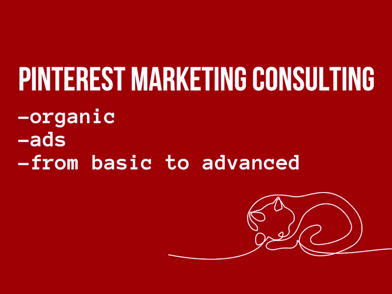 Cover image for Pinterest Consulting and Training Sessions
