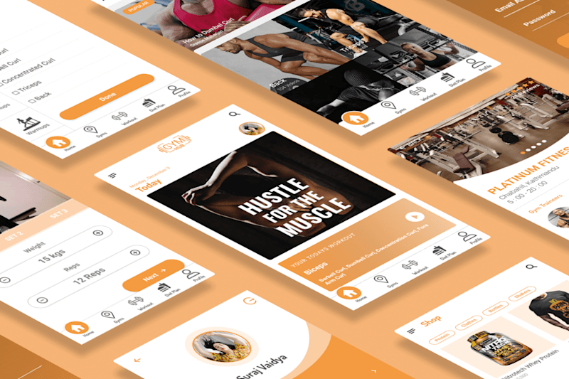 Cover image for Gymhubb Mobile and web application