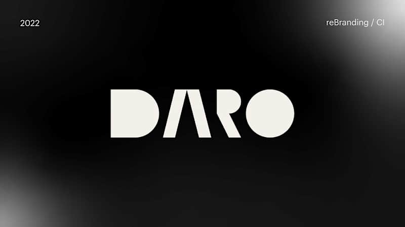 Cover image for DARO Rebranding 2022