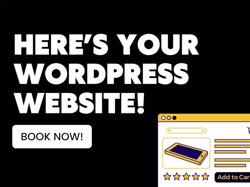 Cover image for WordPress Website Development (Block Themes)