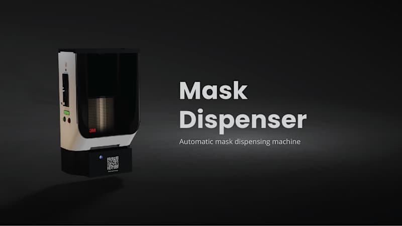 Cover image for Mask dispenser