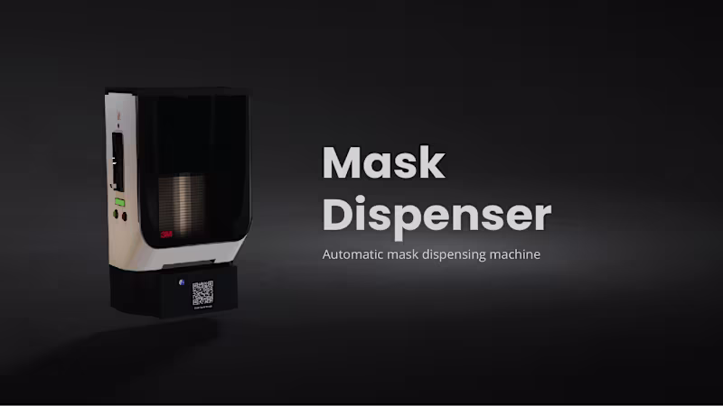 Cover image for Mask dispenser