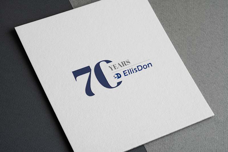 Cover image for EllisDon 70th Anniversary Branding on Behance