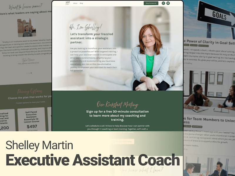 Cover image for SCM Executive Solutions – Kajabi Website & Course