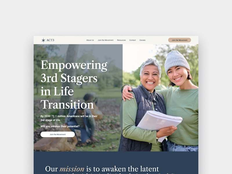Cover image for Wix Website Redesign / Non Profit Ministry Website
