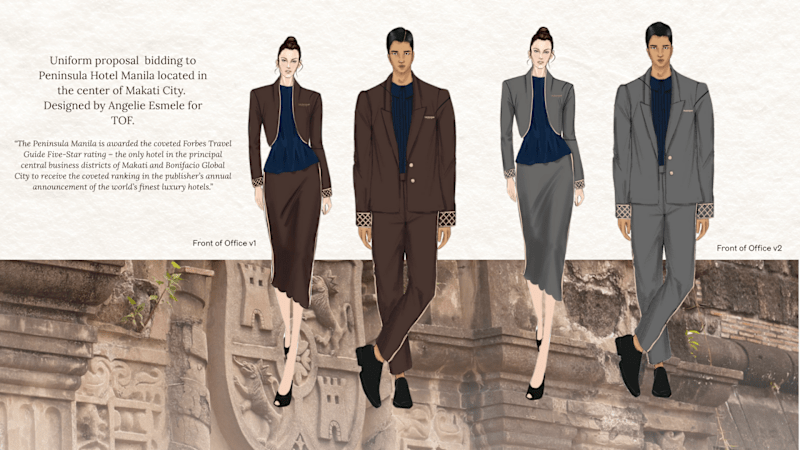 Cover image for Peninsula Hotel Uniform Design Proposal 