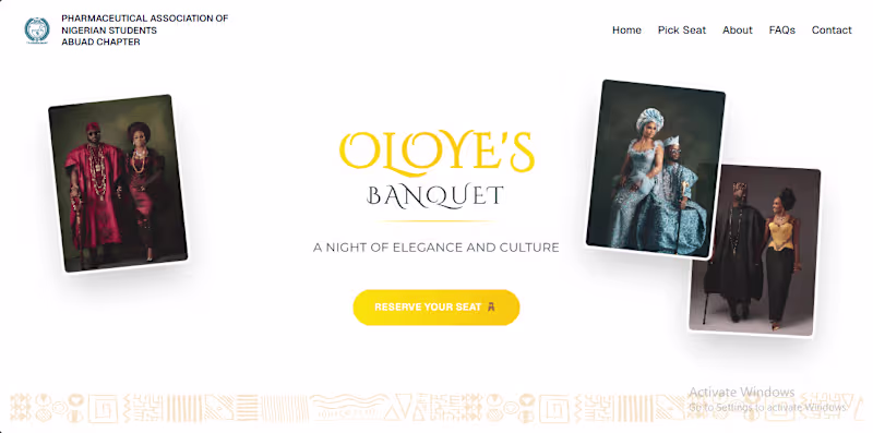 Cover image for Oloye's Banquet