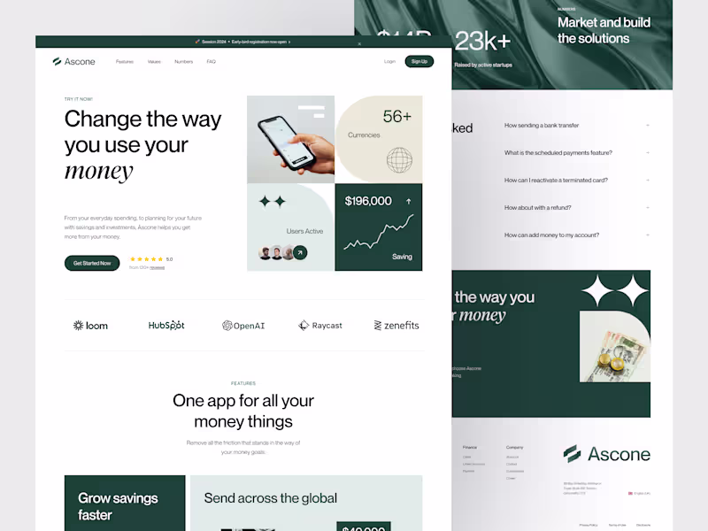 Cover image for Landing Page Design & Webflow Development