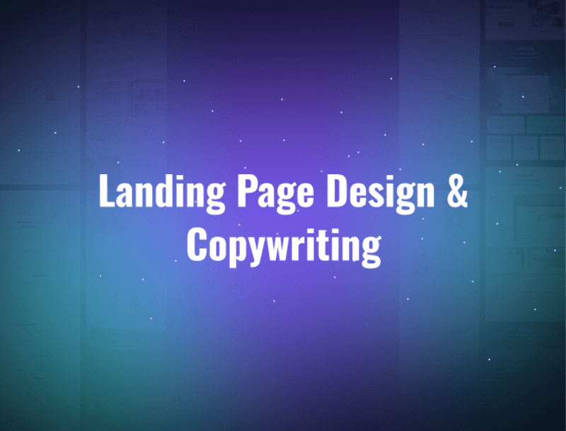 Cover image for Landing Page Design & Copywriting