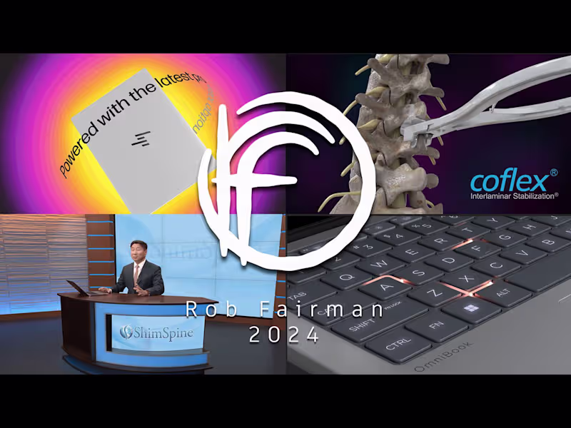 Cover image for Rob Fairman Demo Reel 2024 - YouTube