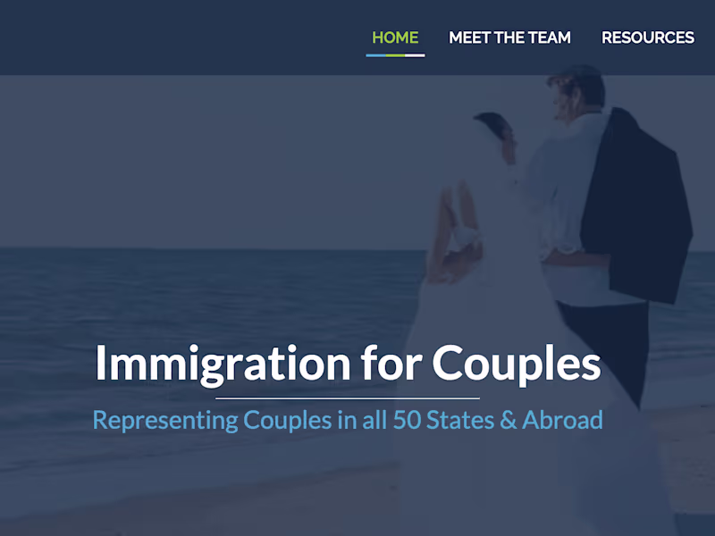 Cover image for Couples Immigration Onboarding Guide