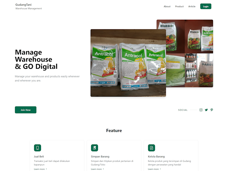 Cover image for MSMe Website (Warehouse) - Full Stack Web Development