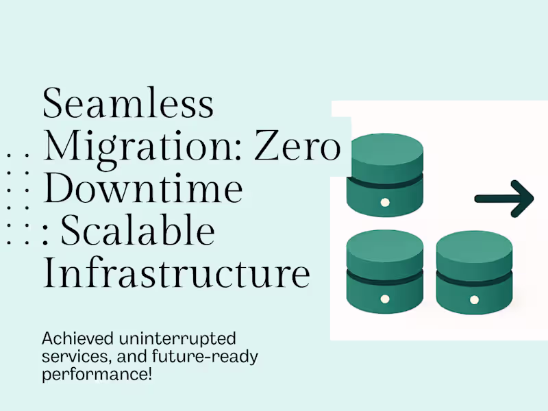 Cover image for Server Migration to High-Capacity Infrastructure