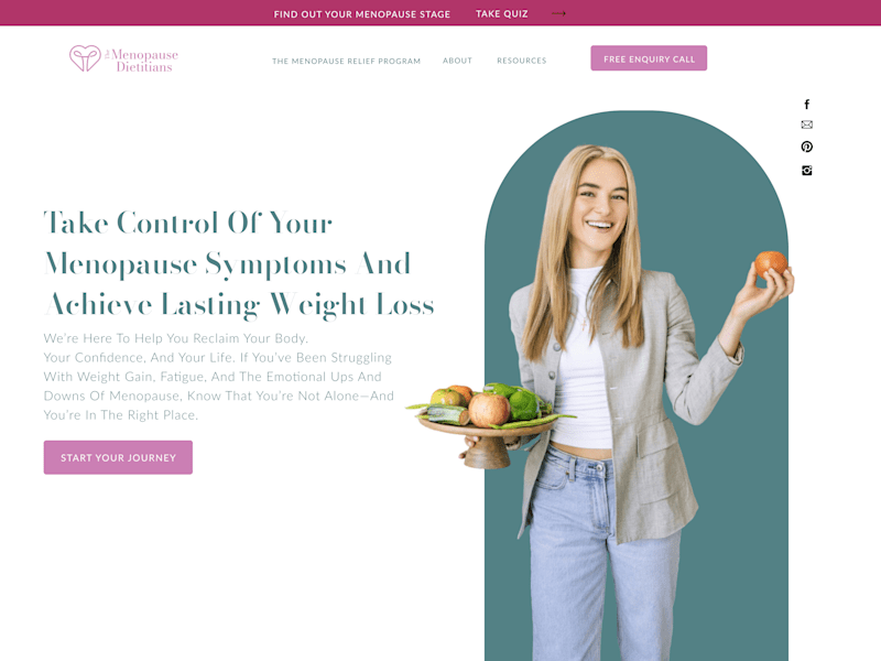 Cover image for Improving the experience of Dietitians program
