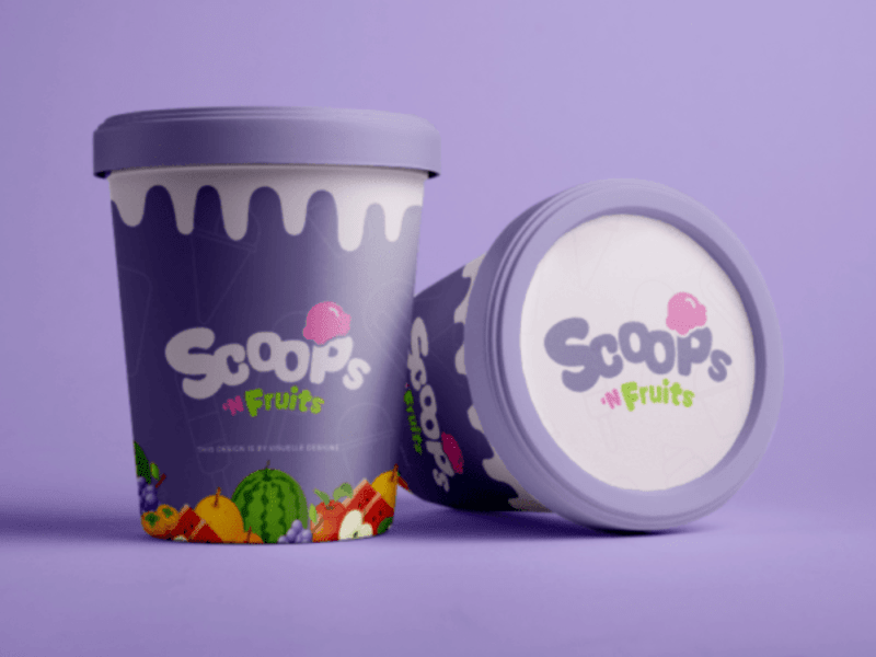 Cover image for Logo Design for Scoops n' Fruits