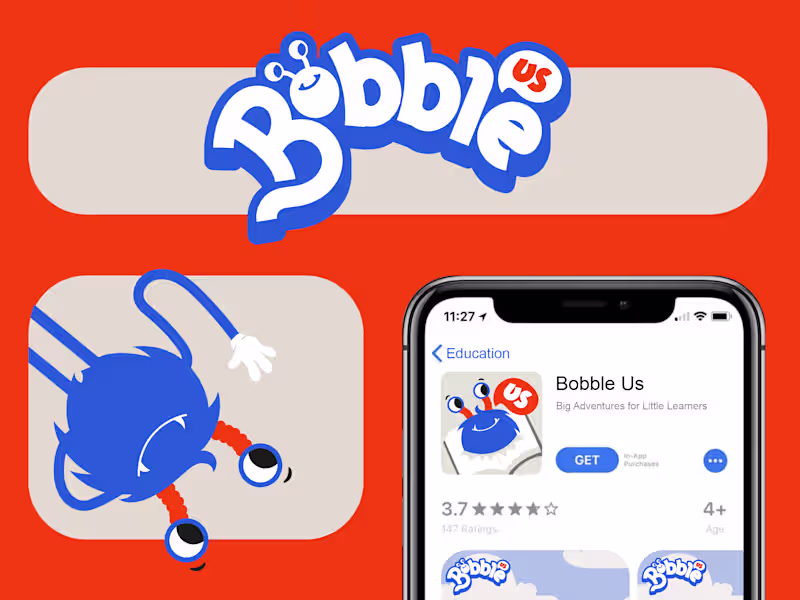 Cover image for Bobble Us: Inclusive kids brand and illustration system