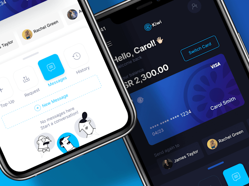 Cover image for Kiwi App Design