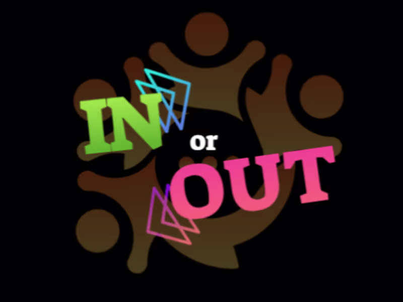 Cover image for In or Out