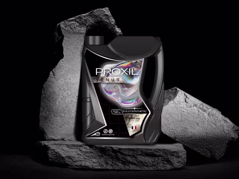 Cover image for Proxil Engine Oil | Packaging Design