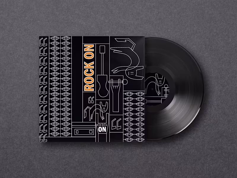 Cover image for Vector Graphic Album Cover Illustrations